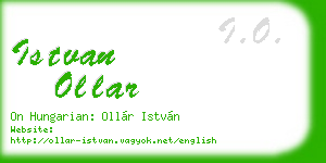 istvan ollar business card