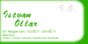 istvan ollar business card